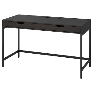 IKEA ALEX desk, black-brown, 52x22 7/8 in , IKEA Sale | 36927BARL