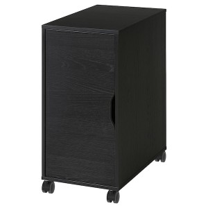 IKEA ALEX storage unit on casters, black-brown/black, 14 1/8x29 7/8 in , IKEA Sale | 69824AUZG