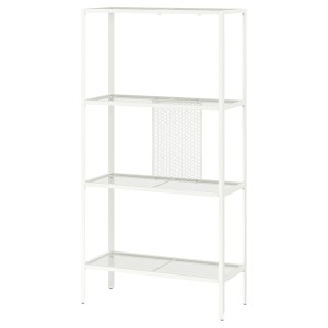 IKEA BAGGEBO shelf unit, metal/white, 23 5/8x9 7/8x45 5/8 in , IKEA Sale | 34160HDPY