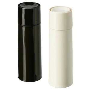 IKEA BARNASINNE spice mill, black/white, 5 ½ in, 2 pack , IKEA Sale | 37612DGBE