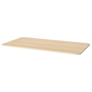 IKEA BEKANT tabletop, white stained oak veneer, 63x31 1/2 in , IKEA Sale | 45621HSAO