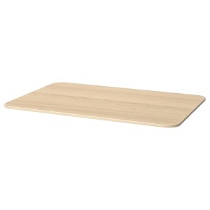 IKEA BEKANT tabletop, white stained oak veneer, 47 1/4x31 1/2 in , IKEA Sale | 96021FBEY