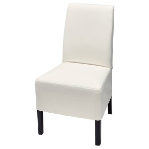 IKEA BERGMUND chair cover, medium long, Inseros white , IKEA Sale | 03271PMYI