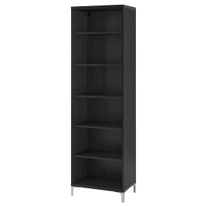 IKEA BESTÅ cabinet, black-brown, 23 5/8x15 3/4x79 1/2 in , IKEA Sale | 61748BZFA