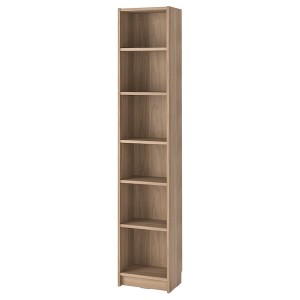 IKEA BILLY bookcase, oak effect, 15 3/4x11x79 1/2 in , IKEA Sale | 28913AYCV