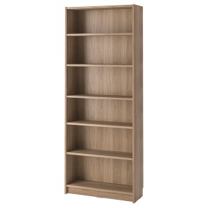 IKEA BILLY bookcase, oak effect, 31 1/2x11x79 1/2 in , IKEA Sale | 68372UZHW