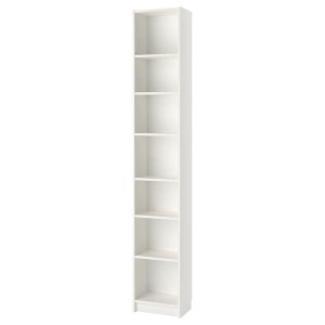 IKEA BILLY bookcase, white, 15 3/4x11x93 1/4 in , IKEA Sale | 09324ALPQ