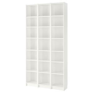 IKEA BILLY bookcase, white, 47 1/4x11x93 1/4 in , IKEA Sale | 35029JUOL