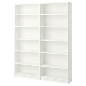 IKEA BILLY bookcase, white, 63x11x79 1/2 in , IKEA Sale | 46130CMOD