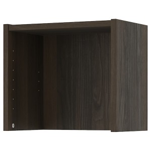 IKEA BILLY height extension unit, dark brown oak effect, 16x11x14 in , IKEA Sale | 79201VQGI