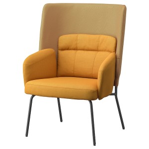 IKEA BINGSTA Armchair, Vissle dark yellow/Kabusa dark yellow, Width: 27 1/2 in Height: 39 3/4 in. Order here! , IKEA Sale | 30978ETUX