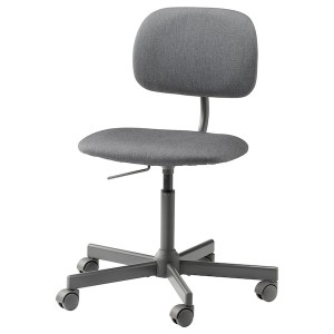 IKEA BLECKBERGET swivel chair, Idekulla dark gray , IKEA Sale | 92534AEPV