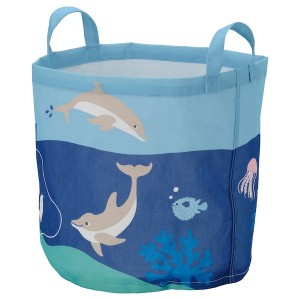 IKEA BLÅVINGAD storage bag, ocean animals pattern/multicolor , IKEA Sale | 53408PDYO