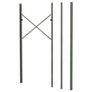 IKEA BROR post, gray-green, 74 3/4 in, 4 pack , IKEA Sale | 01763LGEH