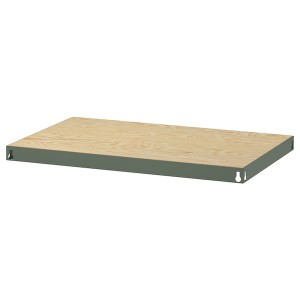 IKEA BROR shelf, gray-green/pine plywood, 33 1/8x21 1/4 in , IKEA Sale | 76038SACM