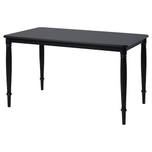 IKEA DANDERYD dining table, black, 51 1/8x31 1/2 in , IKEA Sale | 69574ORQS