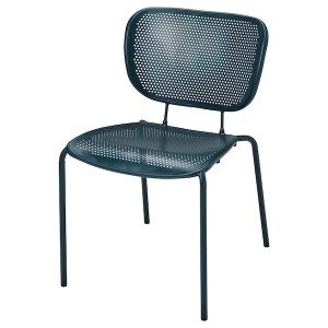 IKEA DUVSKÄR chair, in/outdoor, black-blue , IKEA Sale | 74681AHUN