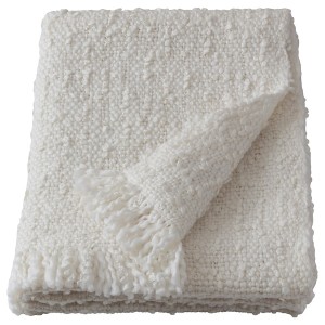 IKEA DYSTERMAL throw, off-white, 51x67 in , IKEA Sale | 10976TCYR