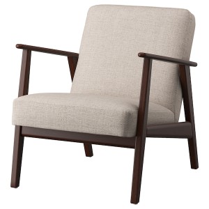 IKEA EKENÄSET armchair, Kilanda light beige , IKEA Sale | 24510WUNB