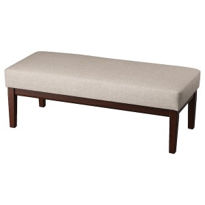 IKEA EKENÄSET bench, Kilanda light beige, 44 1/8 in , IKEA Sale | 27401ZNBG