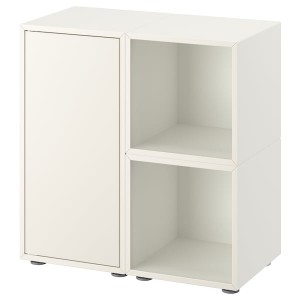 IKEA EKET storage combination with feet, white, 27 1/2x13 3/4x28 3/8 in , IKEA Sale | 31274CRPN