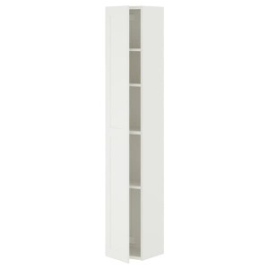 IKEA ENHET high cabinet/1 door, white/white frame, 12x12 3/4x72 in , IKEA Sale | 24539RLIQ