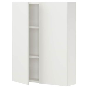 IKEA ENHET wall cabinet/2 door, white, 24x6 3/4x30 in , IKEA Sale | 63215CYNM