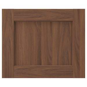 IKEA ENKÖPING drawer front, brown walnut effect, 18x15 in , IKEA Sale | 43571WYCR