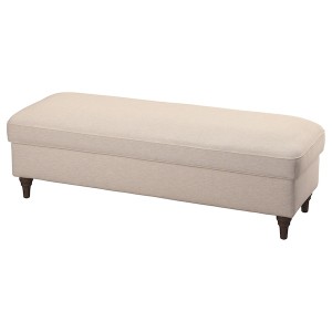 IKEA ESSEBODA bench with storage, Knäbäck light beige/brown , IKEA Sale | 69532YXNJ