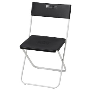 IKEA FEJAN chair, outdoor, foldable gray , IKEA Sale | 19356ZTPM