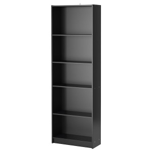 IKEA FINNBY Bookcase, black, 23 5/8x70 7/8 in , IKEA Sale | 36705LQAB