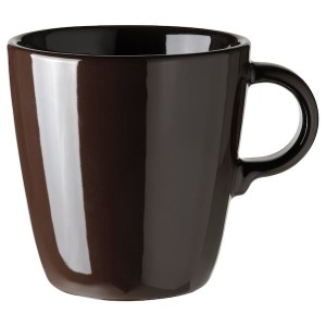 IKEA FÄRGKLAR mug, glossy brown, 13 oz , IKEA Sale | 74069LAXU