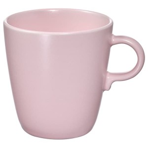 IKEA FÄRGKLAR mug, matte light pink, 13 oz , IKEA Sale | 59182JUYB