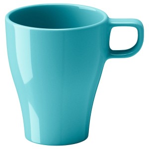 IKEA FÄRGRIK mug, turquoise, 8.5 oz , IKEA Sale | 59170ILSZ