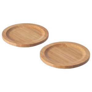 IKEA FÖRSEGLA coaster, bamboo, 4 in, 2 pack , IKEA Sale | 90543KLXR