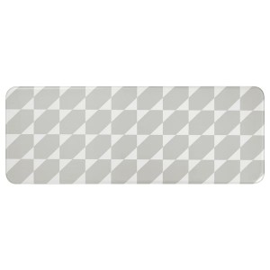 IKEA GÅNGPASSAGE kitchen mat, gray/white, 1'6 inx3'11 in , IKEA Sale | 23705WMYS