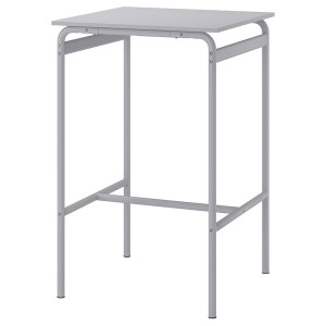 IKEA GRÅSALA bar table, gray/gray, 26 3/8x26 3/8x41 3/8 in , IKEA Sale | 82307JIMR