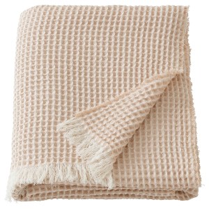 IKEA GRÄSHAKMAL throw, light pink/off-white, 51x67 in , IKEA Sale | 23840JUGY