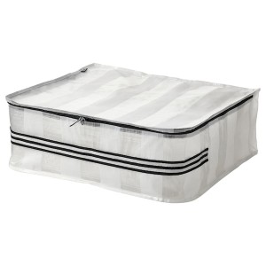 IKEA GÖRSNYGG storage case, white/clear, 22x19x7 in , IKEA Sale | 78635BOCQ