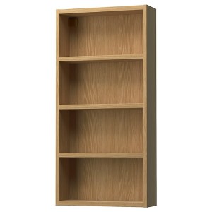 IKEA HAGAÅN wall open cabinet, oak effect, 18x6x37 in , IKEA Sale | 06823UJIL