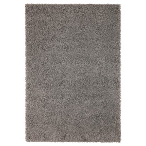 IKEA HAMPEN rug, high pile, gray, 4'4 inx6'5 in , IKEA Sale | 46259HVBP