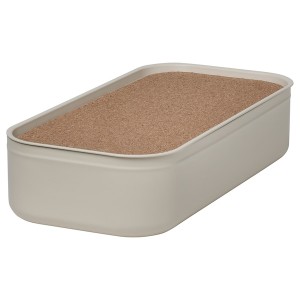 IKEA HARVMATTA box with lid, light beige, 4 ¾x9 ½x2 ¼ in , IKEA Sale | 95174UEPJ