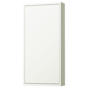 IKEA HAVBÄCK wall cabinet with door, white, 18x6x37 in , IKEA Sale | 05281QSKI