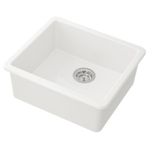 IKEA HAVSEN sink, white, 21x19 in , IKEA Sale | 80762ZDGN