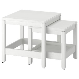 IKEA HAVSTA nesting tables, set of 2, white , IKEA Sale | 96501EUXC