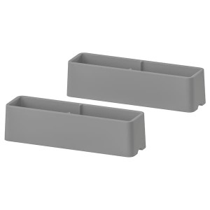 IKEA HEJNE end cap, gray, 2 pack , IKEA Sale | 23517PFAC