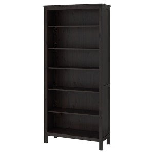 IKEA HEMNES Bookcase, black-brown, 35 3/8x77 1/2 in , IKEA Sale | 30875DWEC