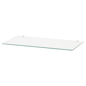 IKEA HEMNES Glass top, transparent, 21 1/4x15 in , IKEA Sale | 57342CSXW