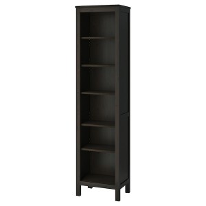 IKEA HEMNES bookcase, black-brown, 19 1/4x77 1/2 in , IKEA Sale | 29087LZES