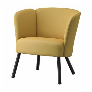 IKEA HERRÅKRA armchair, Diseröd dark yellow , IKEA Sale | 47586PNFO